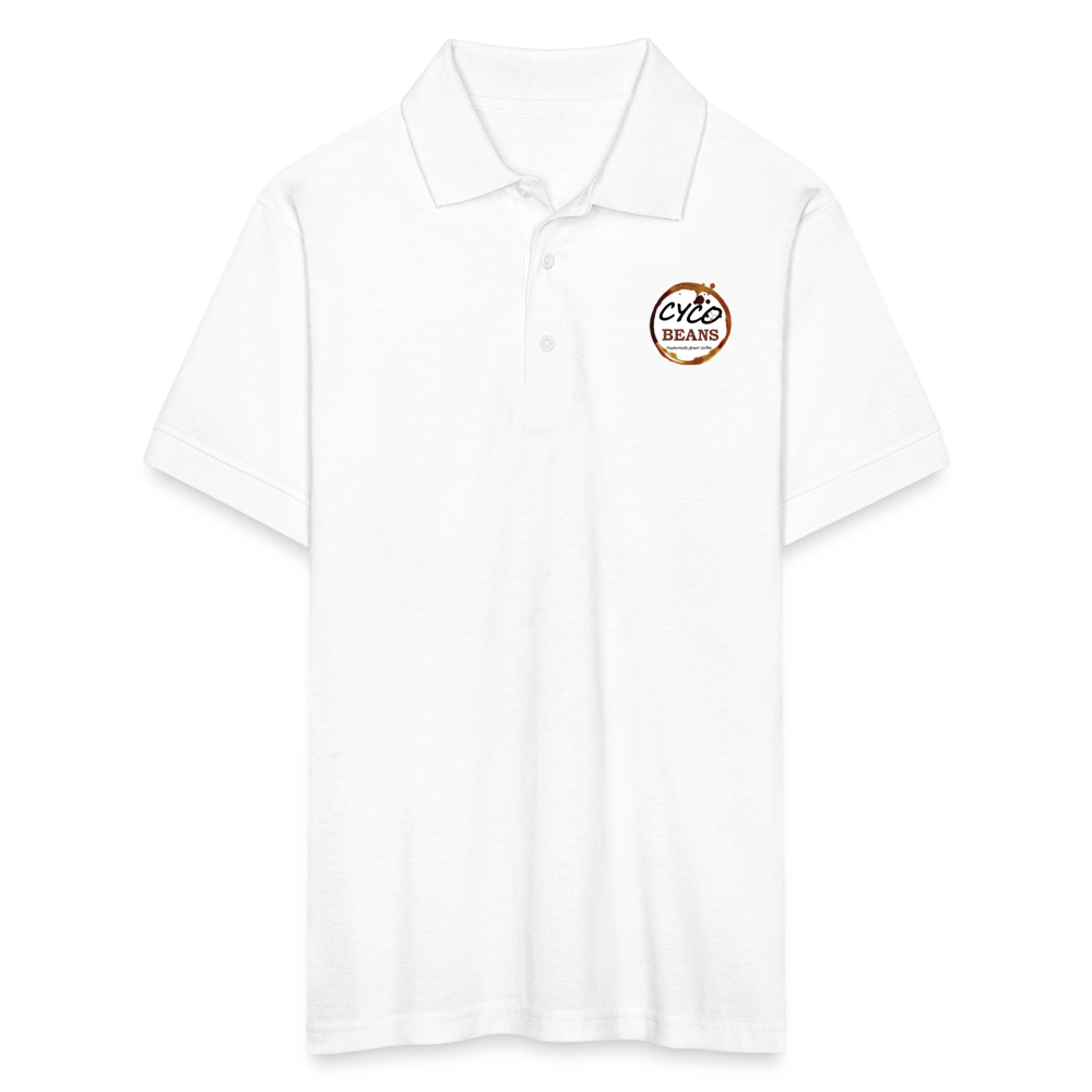 Gildan Men’s 50/50 Jersey Polo - white