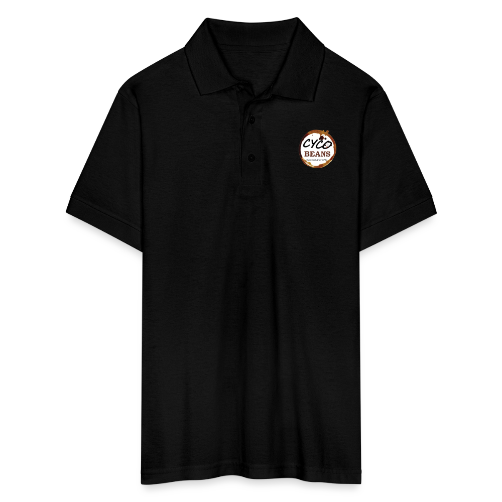 Gildan Men’s 50/50 Jersey Polo - black
