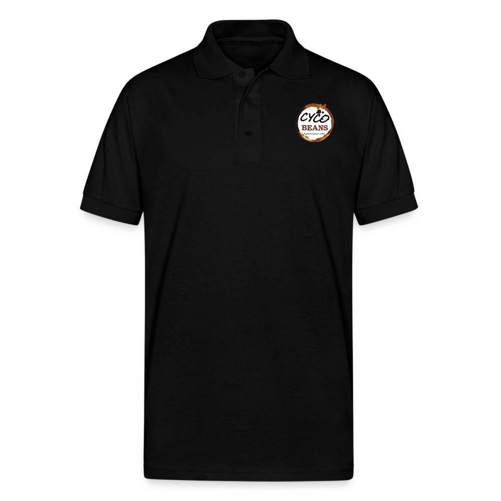 Gildan Men’s 50/50 Jersey Polo - black