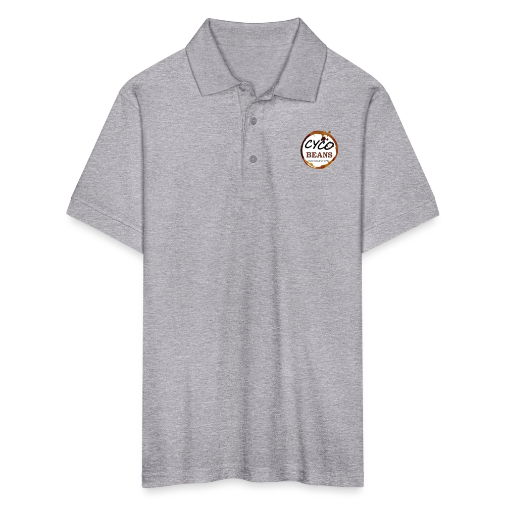 Gildan Men’s 50/50 Jersey Polo - heather gray
