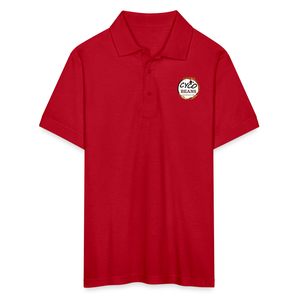 Gildan Men’s 50/50 Jersey Polo - red
