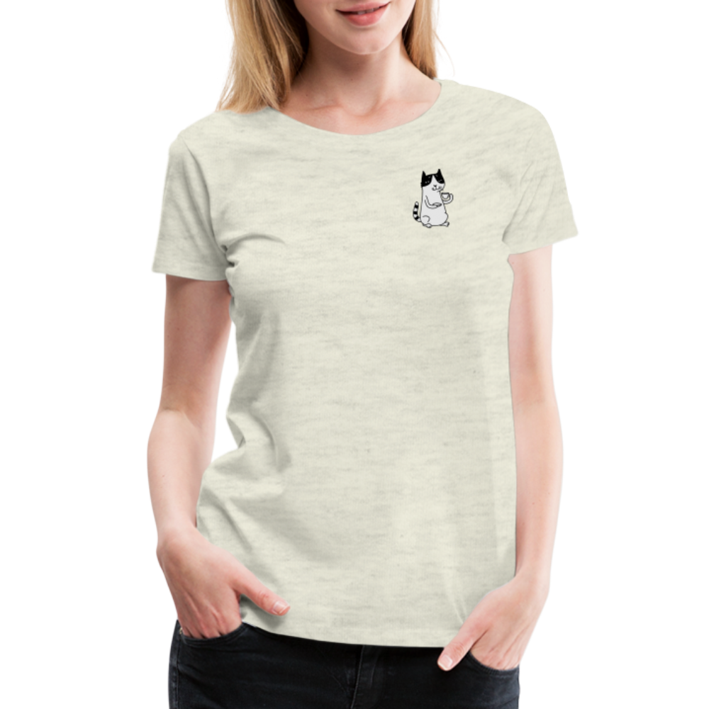 Women’s Premium T-Shirt - heather oatmeal