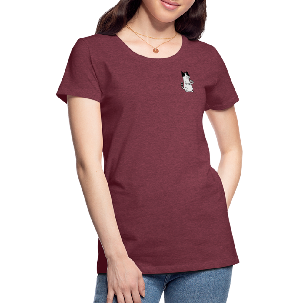 Women’s Premium T-Shirt - heather burgundy