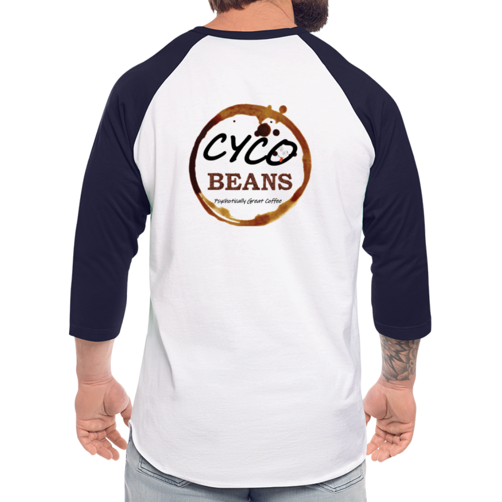 Baseball T-Shirt - white/navy