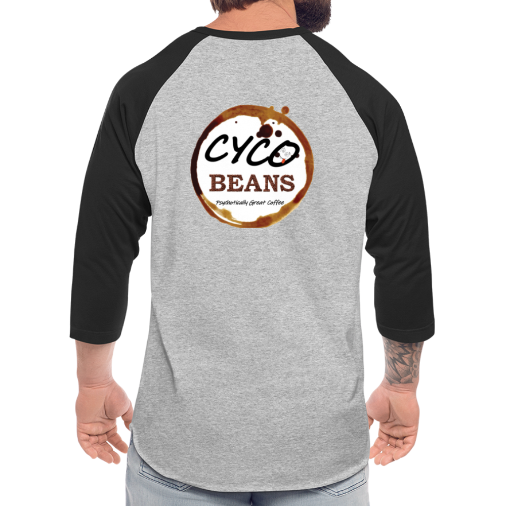 Baseball T-Shirt - heather gray/black