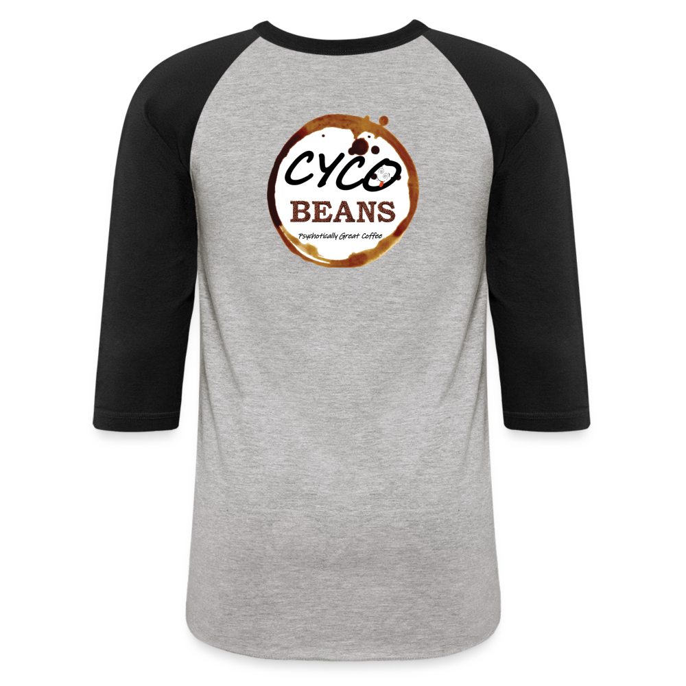 Baseball T-Shirt - heather gray/black