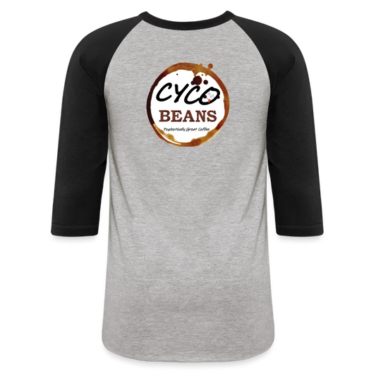 Baseball T-Shirt - heather gray/black
