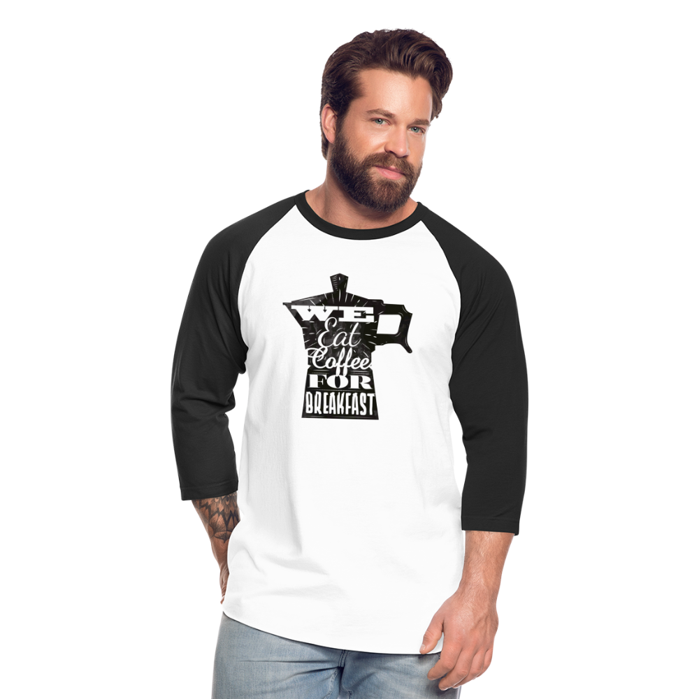 Baseball T-Shirt - white/black