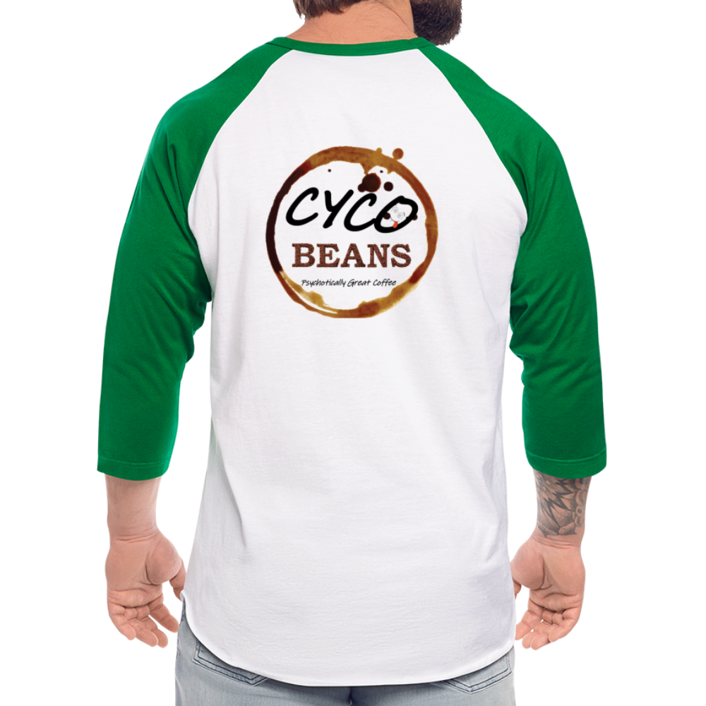 Baseball T-Shirt - white/kelly green