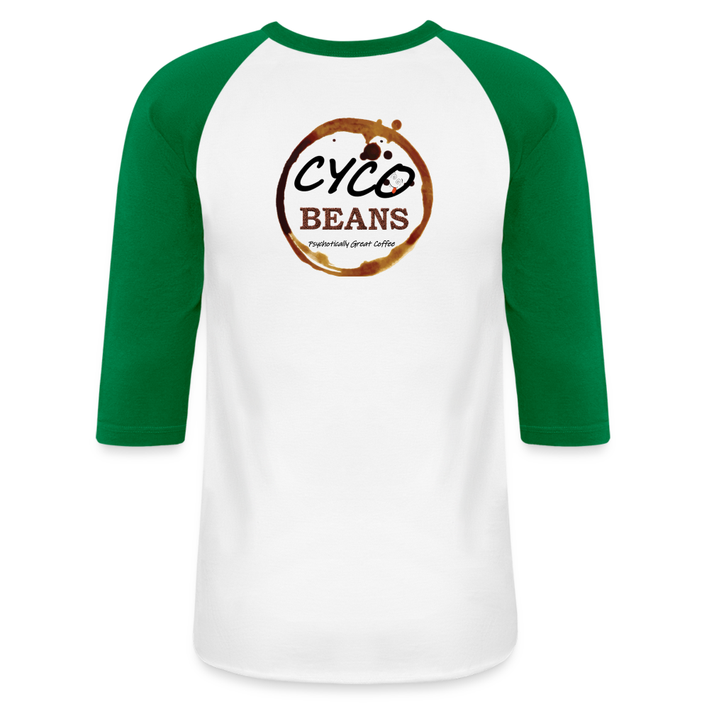 Baseball T-Shirt - white/kelly green