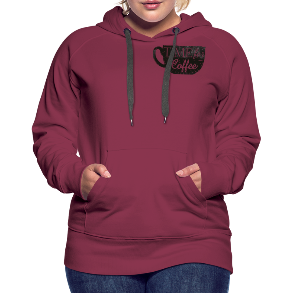 Women’s Premium Hoodie - burgundy