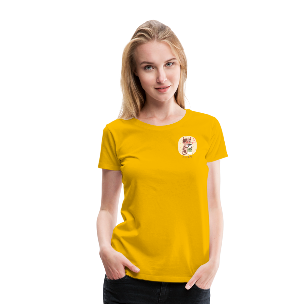 Women’s Premium T-Shirt - sun yellow