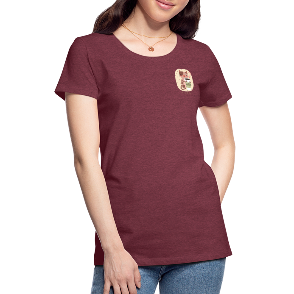 Women’s Premium T-Shirt - heather burgundy