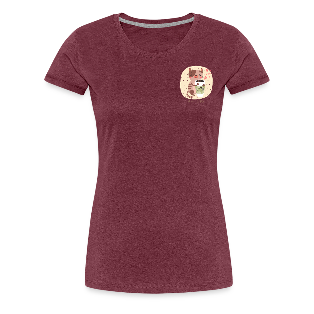 Women’s Premium T-Shirt - heather burgundy