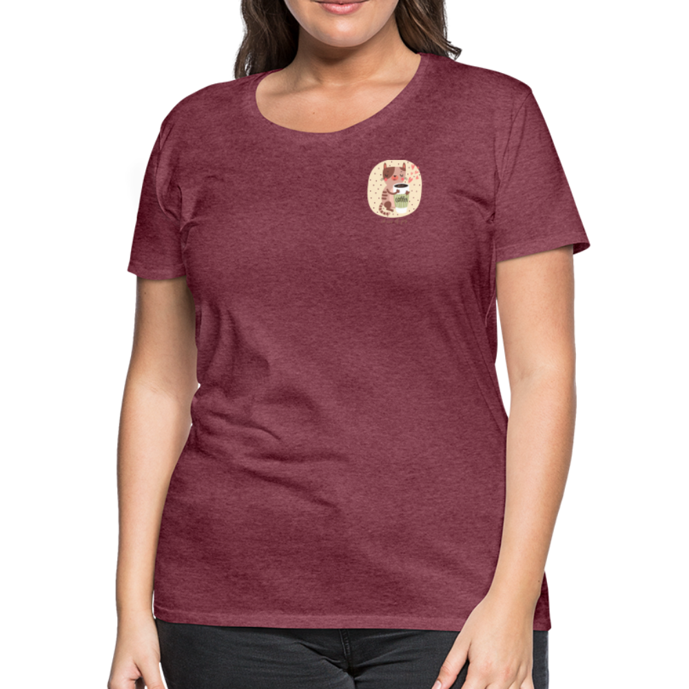 Women’s Premium T-Shirt - heather burgundy