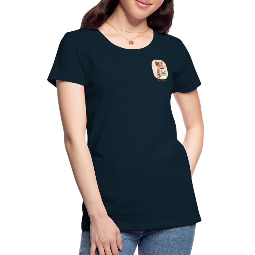 Women’s Premium T-Shirt - deep navy