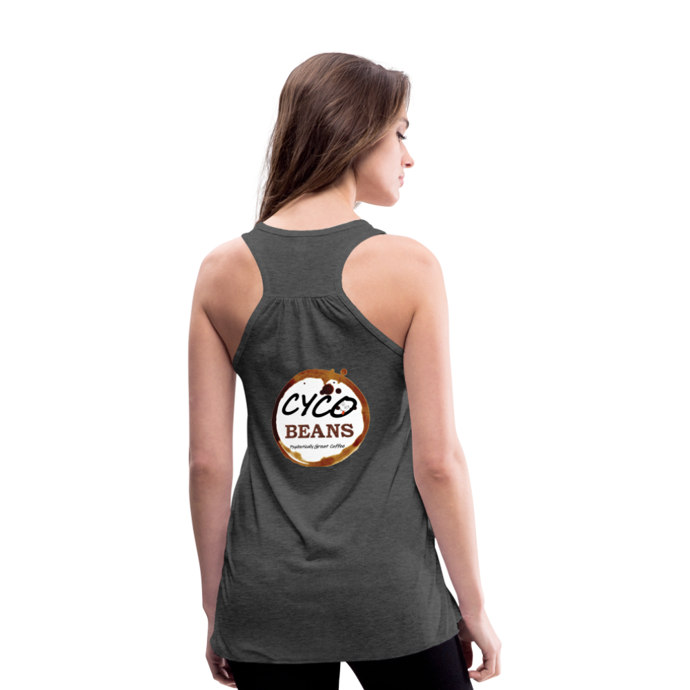 Women's Flowy Tank Top by Bella - deep heather