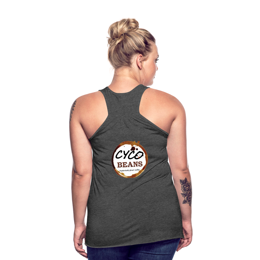 Women's Flowy Tank Top by Bella - deep heather