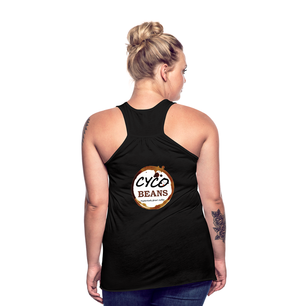 Women's Flowy Tank Top by Bella - black