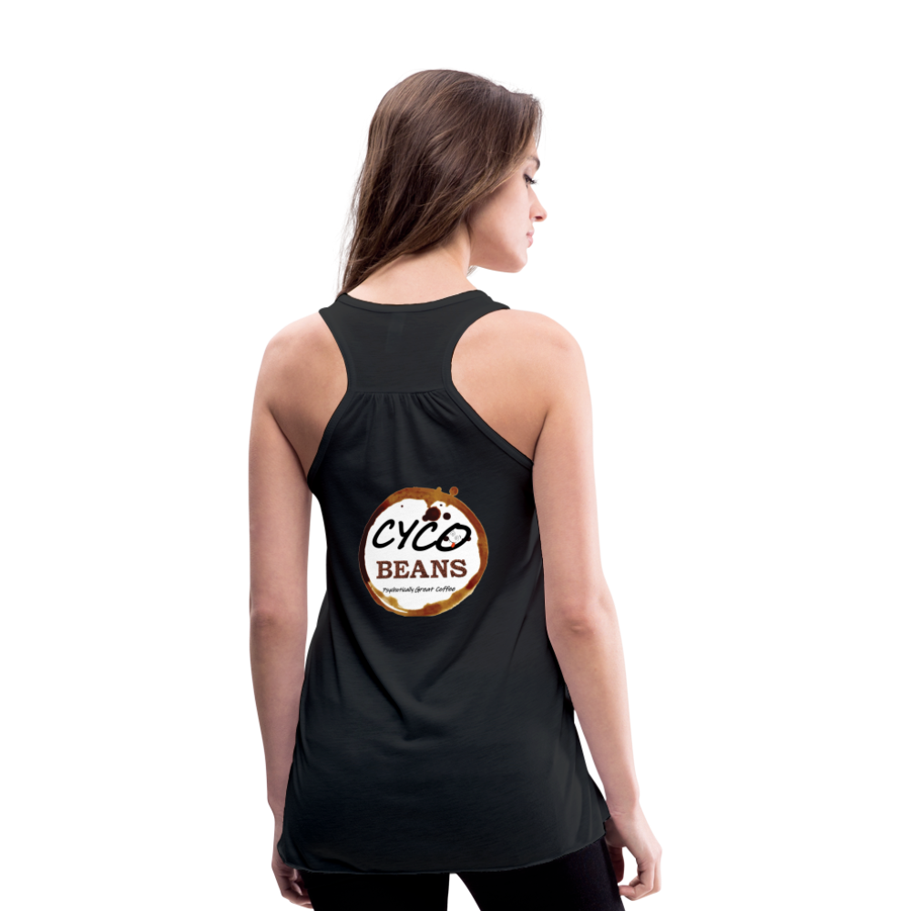 Women's Flowy Tank Top by Bella - black
