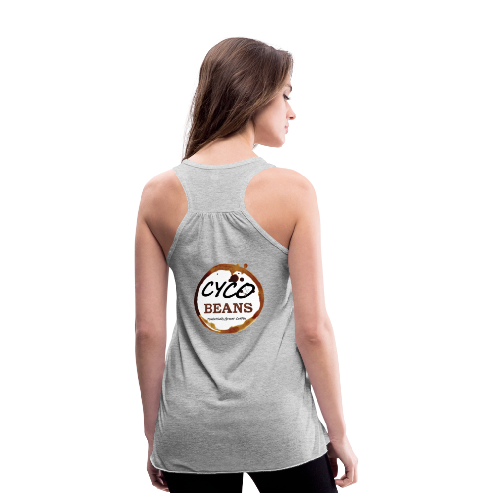 Women's Flowy Tank Top by Bella - heather gray