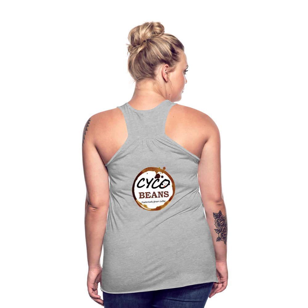 Women's Flowy Tank Top by Bella - heather gray