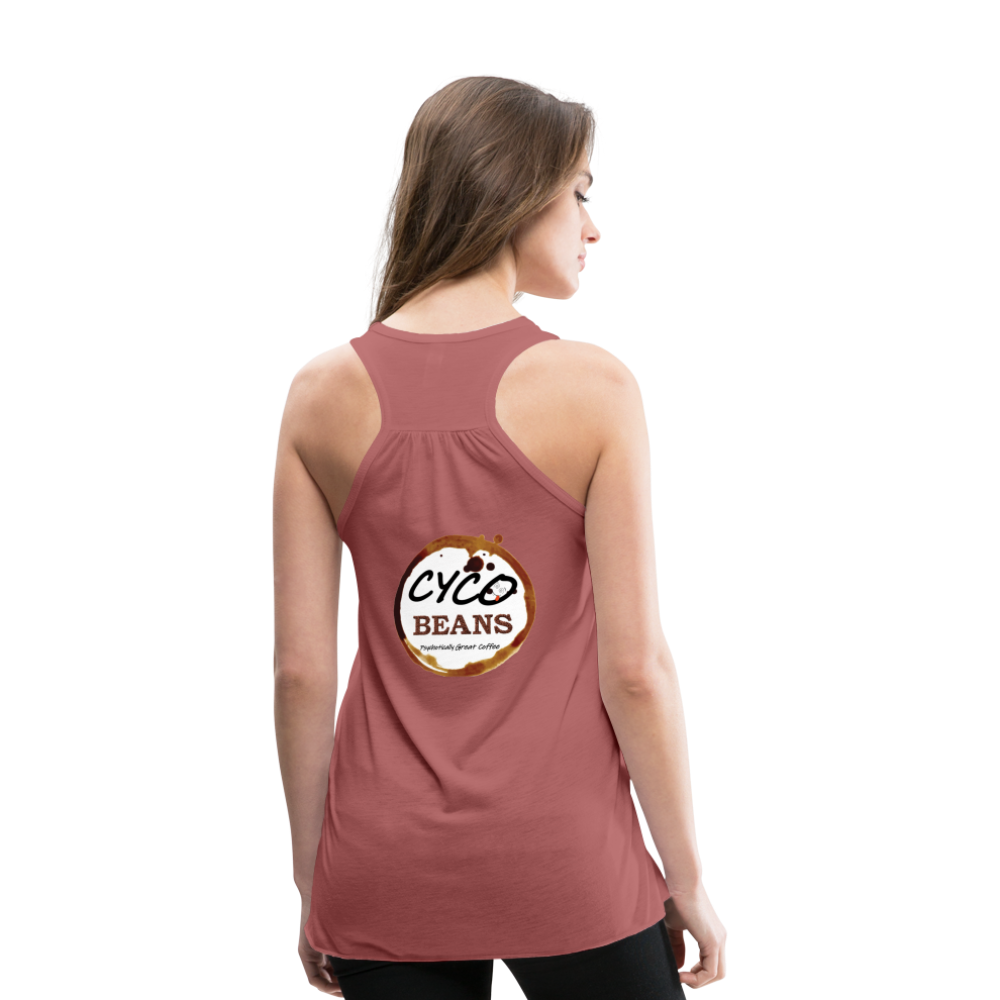 Women's Flowy Tank Top by Bella - mauve
