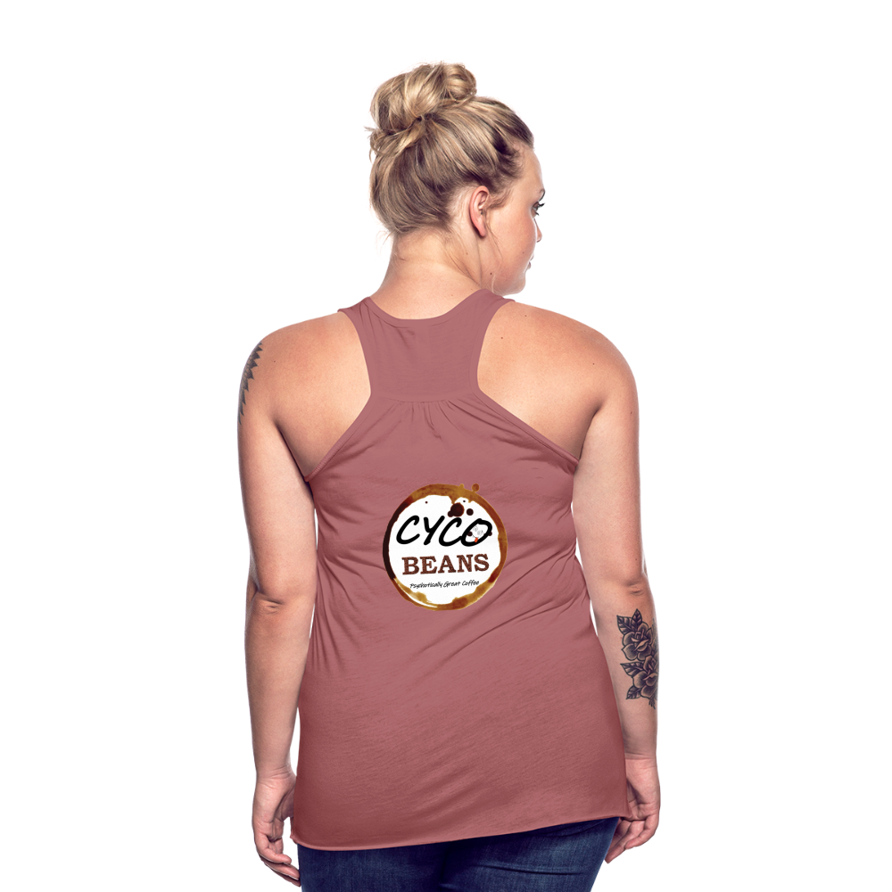 Women's Flowy Tank Top by Bella - mauve