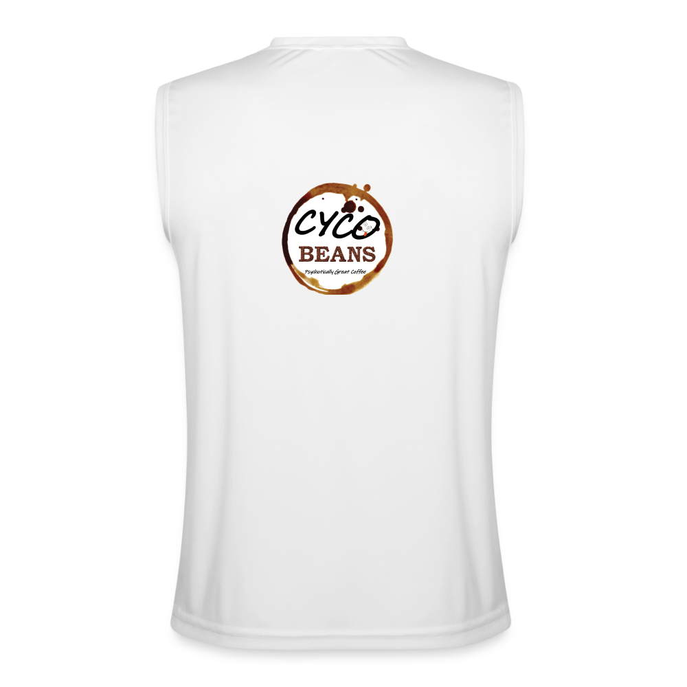 Men’s Performance Sleeveless Shirt - white