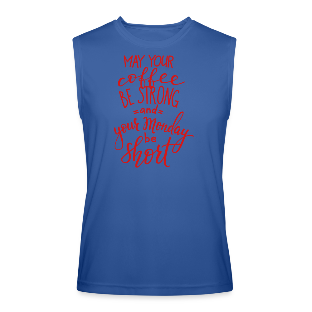 Men’s Performance Sleeveless Shirt - royal blue