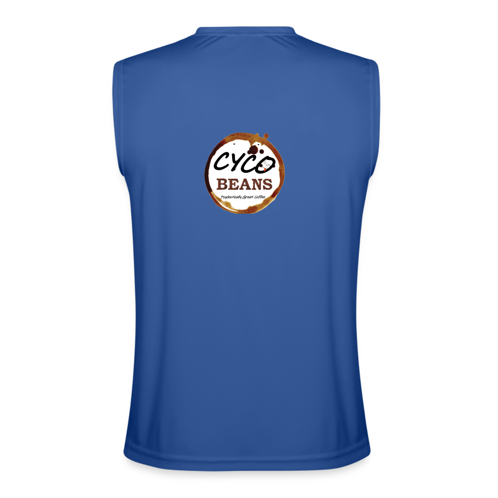 Men’s Performance Sleeveless Shirt - royal blue