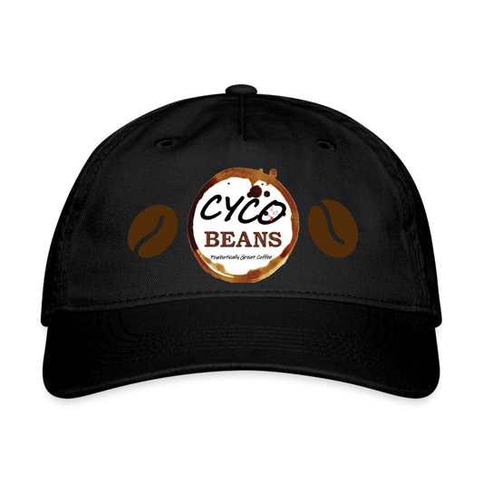 Organic Baseball Cap - black