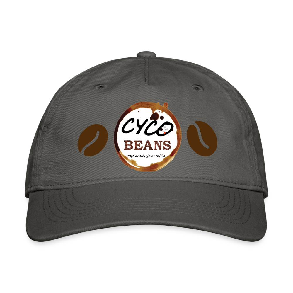 Organic Baseball Cap - charcoal