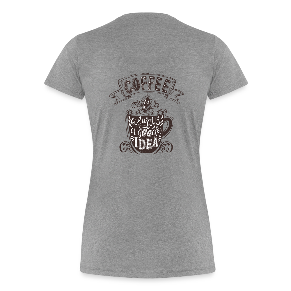 Women’s Premium Organic T-Shirt - heather gray