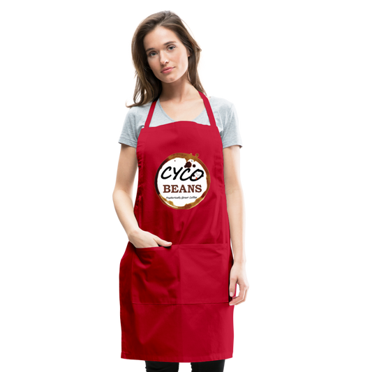 Adjustable Apron - red