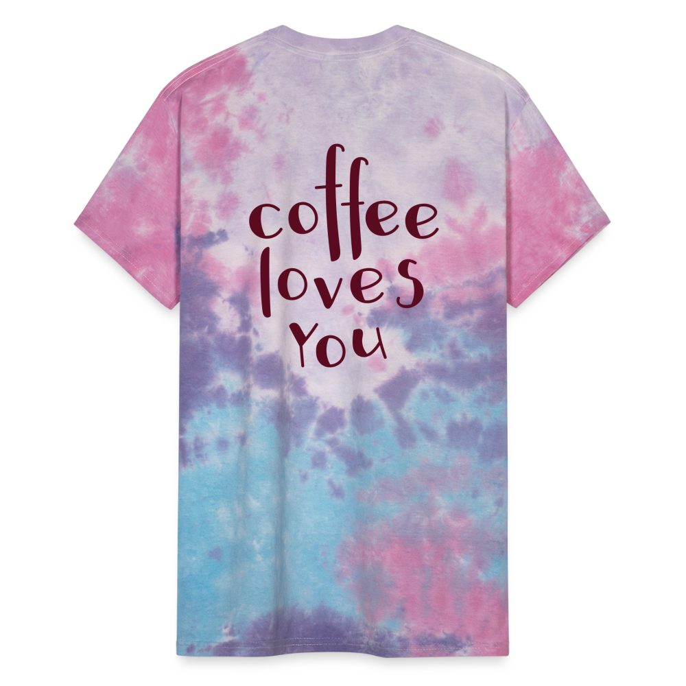 Unisex Tie Dye T-Shirt - cotton candy