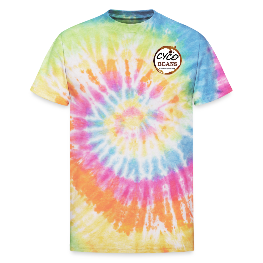 Unisex Tie Dye T-Shirt - rainbow