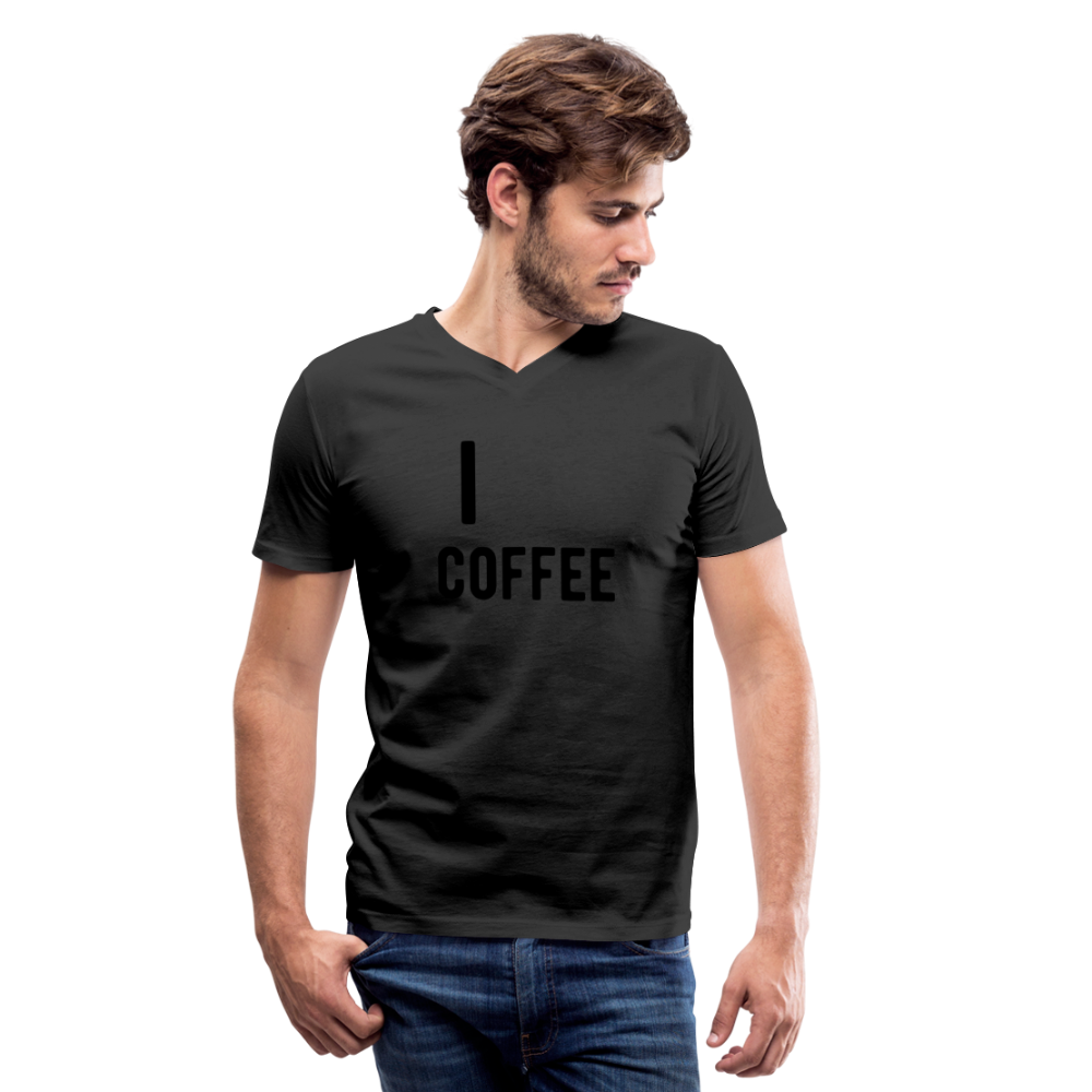 Men's V-Neck T-Shirt - black