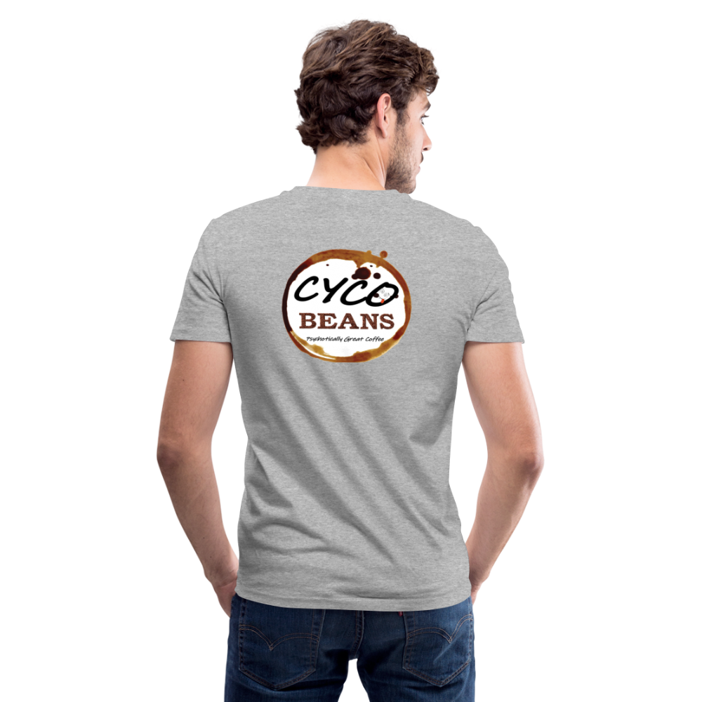 Men's V-Neck T-Shirt - heather gray