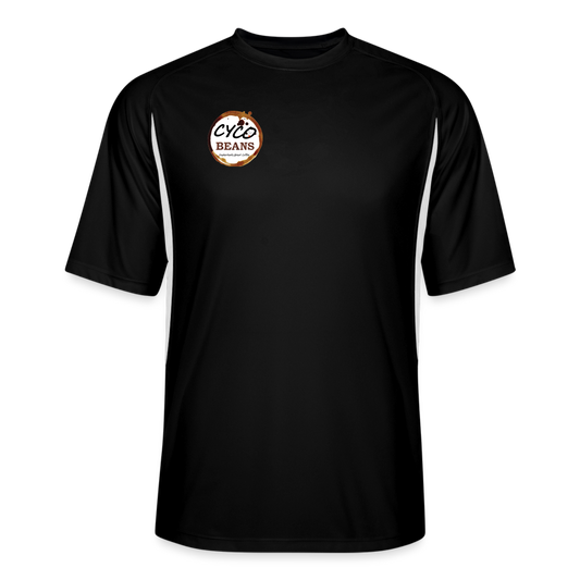 Men’s Cooling Performance Color Blocked Jersey - black/white