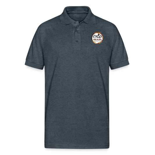 Gildan Men’s 50/50 Jersey Polo - deep heather