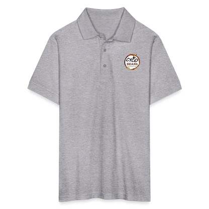 Gildan Men’s 50/50 Jersey Polo - heather gray