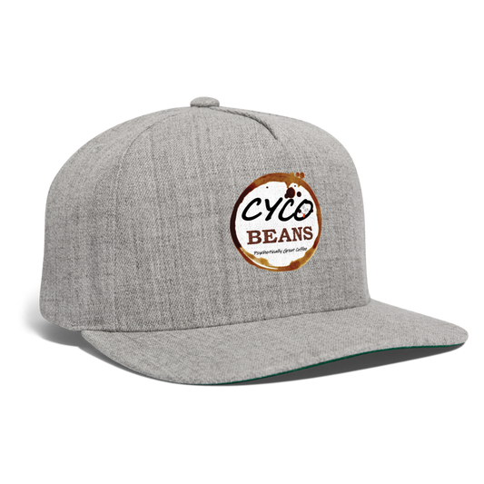 Snapback Baseball Cap - heather gray