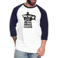 Baseball T-Shirt - white/navy