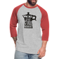 Baseball T-Shirt - heather gray/red