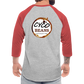 Baseball T-Shirt - heather gray/red