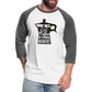 Baseball T-Shirt - white/charcoal