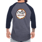 Baseball T-Shirt - heather blue/navy
