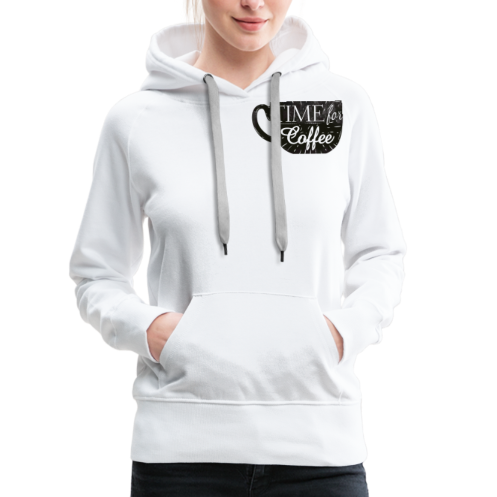 Women’s Premium Hoodie - white