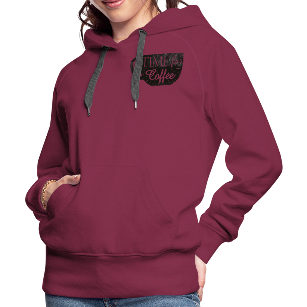 Women’s Premium Hoodie - burgundy